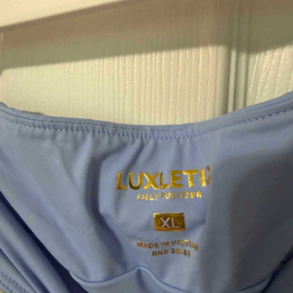 Lilly Pulitzer Luxletic Athletic Shorts Sz XL - Picture 3 of 6